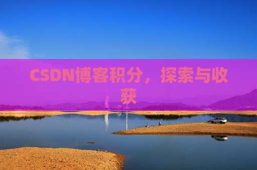 CSDN博客积分，探索与收获
